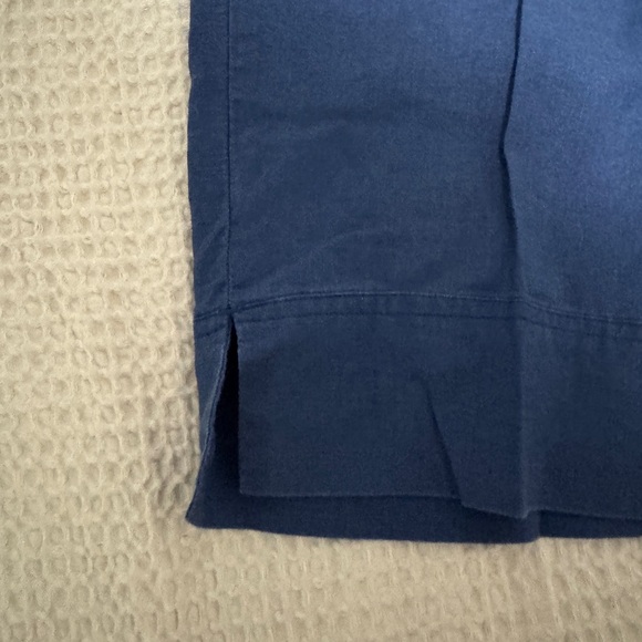 Venezia Navy Linen Pants Size 18/20 - Picture 4 of 8